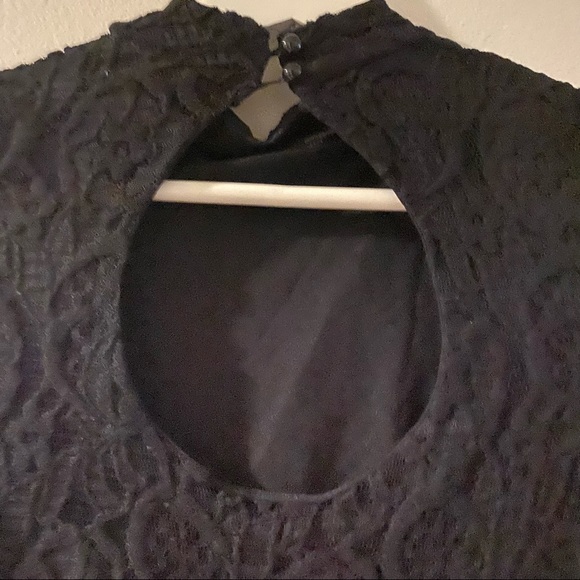 River island black lace dress size UK6 - Picture 4 of 6